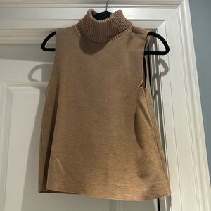 zara sleeveless turtleneck